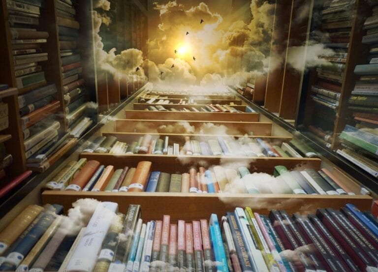 library, heaven, birds.jpg