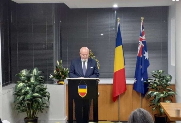 România este reprezentată oficial în toate statele care formează Commonwealth-ul Australiei