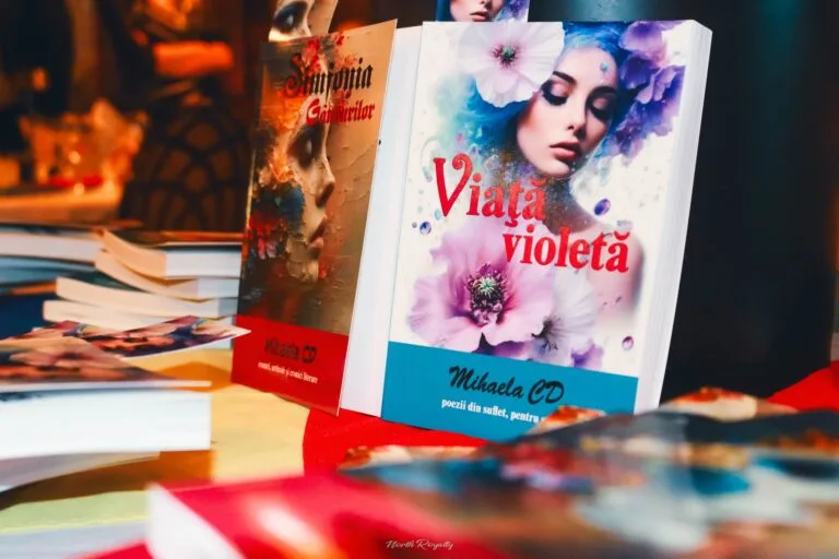 „PE FRECVENȚA IUBIRII” – prof. Aurelia Rînjea despre cartea VIAȚĂ VIOLETĂ, de MIHAELA CD.