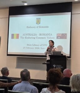 “Flavours of Romania” with Charlie Ottley: Documentaries, Romanian Traditions, and Poetry at the State Library NSW
