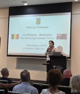 “Flavours of Romania” with Charlie Ottley: Documentaries, Romanian Traditions, and Poetry at the State Library NSW