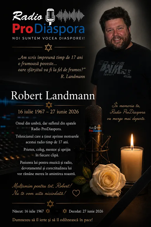Robert Landmann – omul din umbră care a ținut aprinsă lumina Radio ProDiaspora